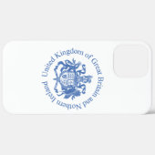 Britse wapenschild Case-Mate iPhone case (Achterkant (horizontaal))