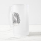 Britt, Welsh Springer Spaniel Matglas Bierpul (Voorkant links)