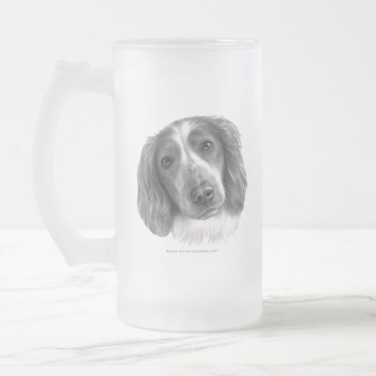 Britt, Welsh Springer Spaniel Matglas Bierpul (Links)