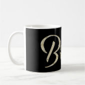 Britta white gold Handwriting Tasse de café (Gauche)