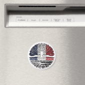 Brittany Breton French Tree Roots Flag Magneet (Insitu (Vaatwasser))