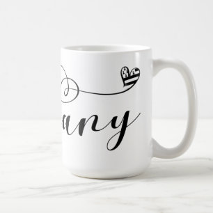 Brittany Flag in Heart, Breton Koffiemok