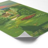 Brittany France Vintage Travel Poster (Hoek)