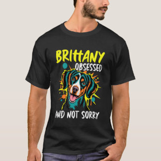 Brittany-hond T-shirt