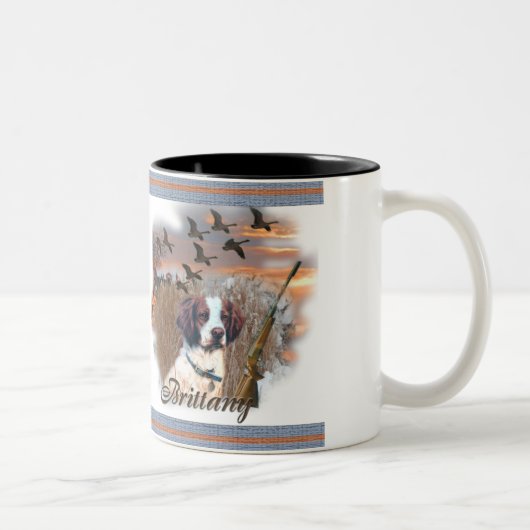 Brittany over de mokken van de jacht (Rechts)