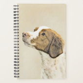 Brittany Peinture - Cute Original Chien Art (Devant)