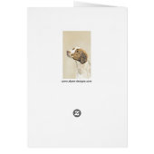 Brittany Peinture - Cute Original Chien Art (Dos)