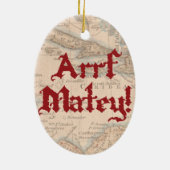 Brittany Pirate Keramisch Ornament (Achterkant)