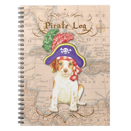 Brittany Pirate Notitieboek (Voorkant)