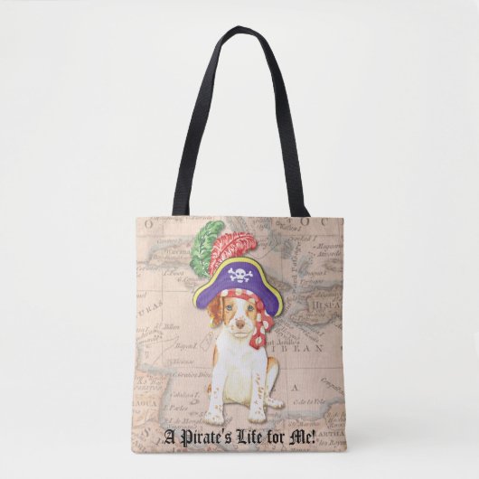 Brittany Pirate Tote Bag (Voorkant)