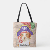 Brittany Pirate Tote Bag (Achterkant)