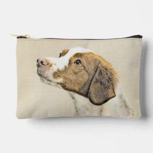 Brittany Schilderij Oranje Roan Spaniel Schattige Etui