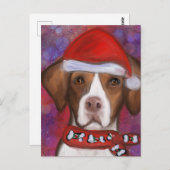 Brittany Spaniel Briefkaart (Voorkant / Achterkant)