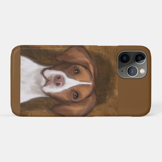 Brittany Spaniel Case-Mate iPhone Case (Achterkant (horizontaal))