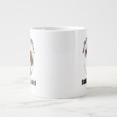 Brittany Spaniel Dad Extra Grote Beker (Voorkant)