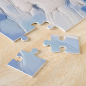 Brittany Spaniel Dog Pointing at Christmas Candy Legpuzzel (Zijkant)