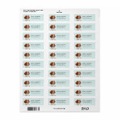 Brittany Spaniel Dog Retourner l'adresse Étiquette (Feuille entière)