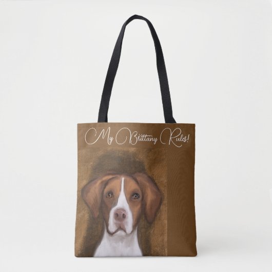Brittany Spaniel Draagtas (Voorkant)