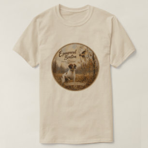 Brittany Spaniel en houtsnip T-shirt