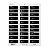 Brittany Spaniel Etiket (Full Sheet)