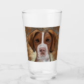 Brittany Spaniel Glas (Voorkant)