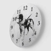 brittany spaniel grote klok (Hoek)