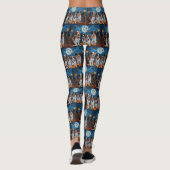 Brittany Spaniel Halloween Spooky Leggings (Achterkant)