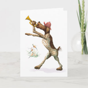 Brittany Spaniel - Happy Birthday Wenskaart Kaart
