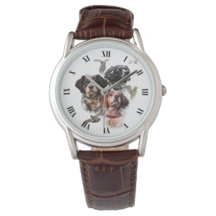 Brittany Spaniel Horloge