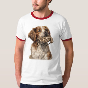 Brittany Spaniel & Houtsnipjacht T-shirt