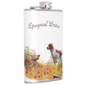 Brittany Spaniel, Hunting Pheasant Heupfles (Rechts)