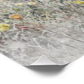 Brittany Spaniel jaagt in het veld Perfect Poster (Hoek)