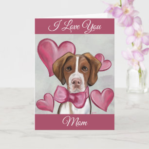 Brittany Spaniel Kaart