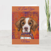 Brittany Spaniel         Kaart (Voorkant)