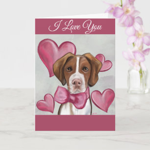 Brittany Spaniel Kaart