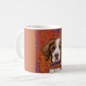 Brittany Spaniel Koffiemok (Voorkant links)