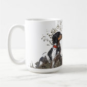 Brittany Spaniel Koffiemok (Links)