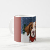 Brittany Spaniel Koffiemok (Voorkant links)