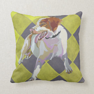BRITTANY SPANIEL KUSSEN