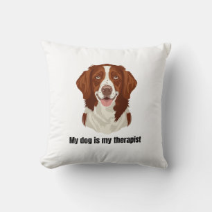 Brittany Spaniel Kussen