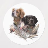 Brittany Spaniel Labels (Design 2)