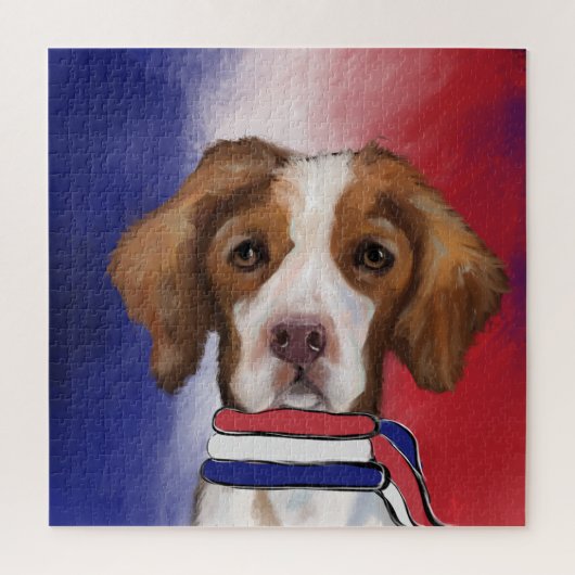 Brittany Spaniel Legpuzzel (Verticaal)