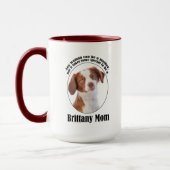 Brittany Spaniel Mama Mok (Links)