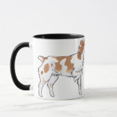 Brittany Spaniel Mok (Links)