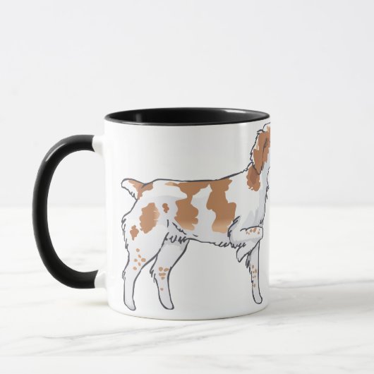 Brittany Spaniel Mok (Links)