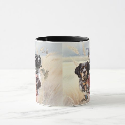 Brittany Spaniel Mok (Midden)