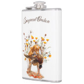 Brittany Spaniel, Mok van fazante koffie Heupfles (Links)