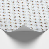 Brittany Spaniel Noel Cadeaupapier (Hoek)