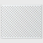 Brittany Spaniel Noel Cadeaupapier (Vlak)