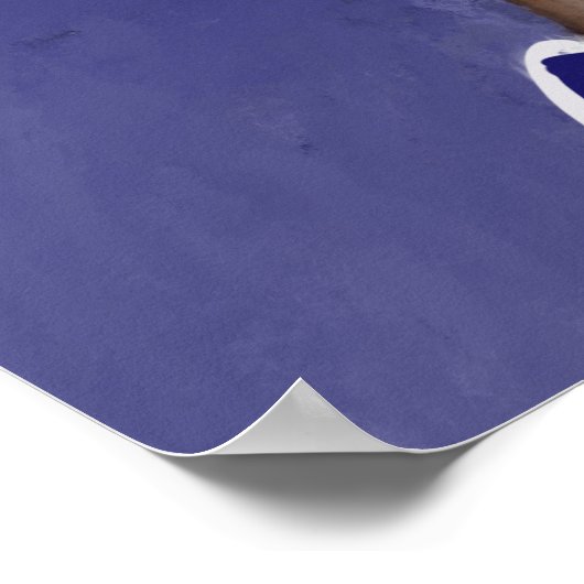 Brittany Spaniel Poster (Hoek)